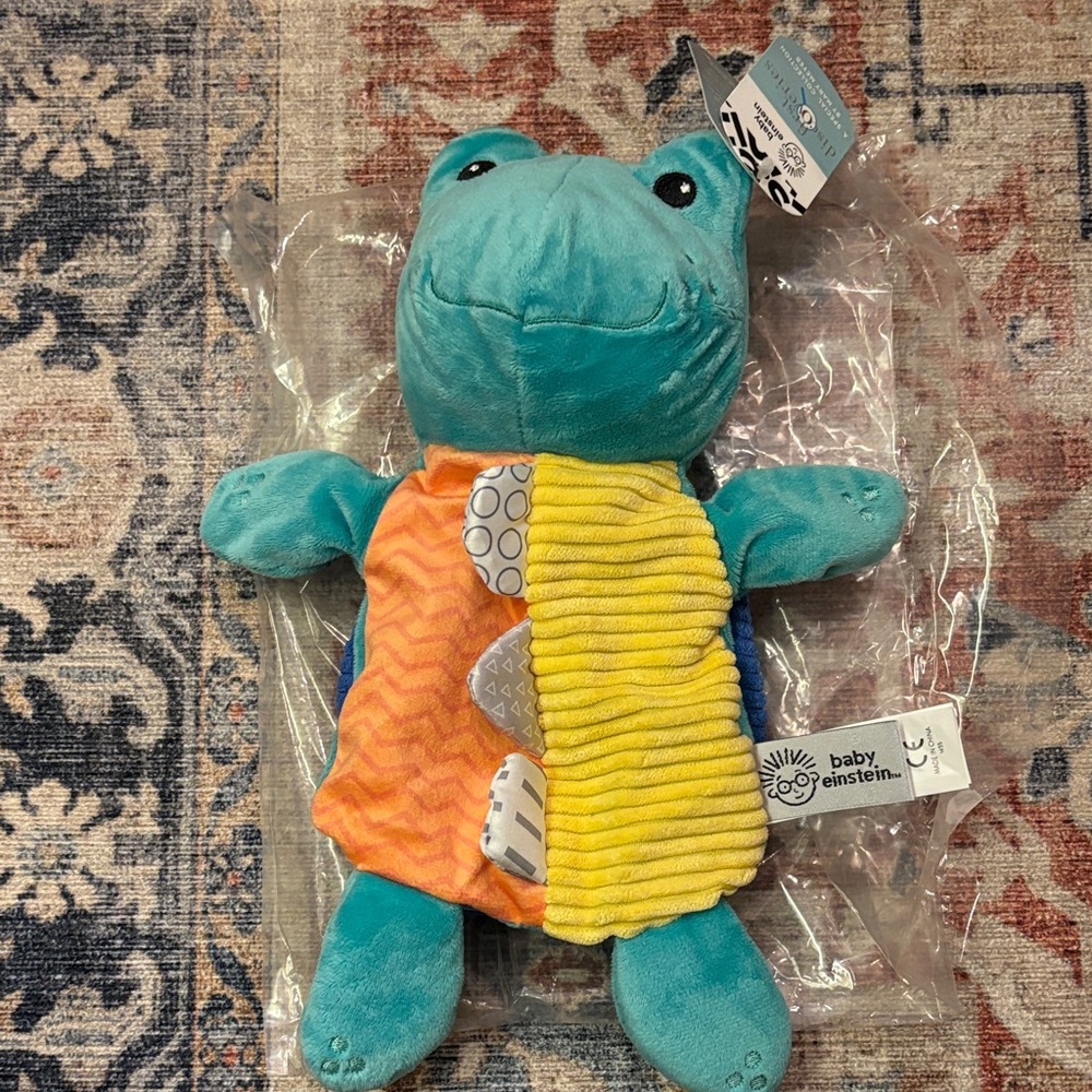 Plush Turtle Hand Puppet for Babies